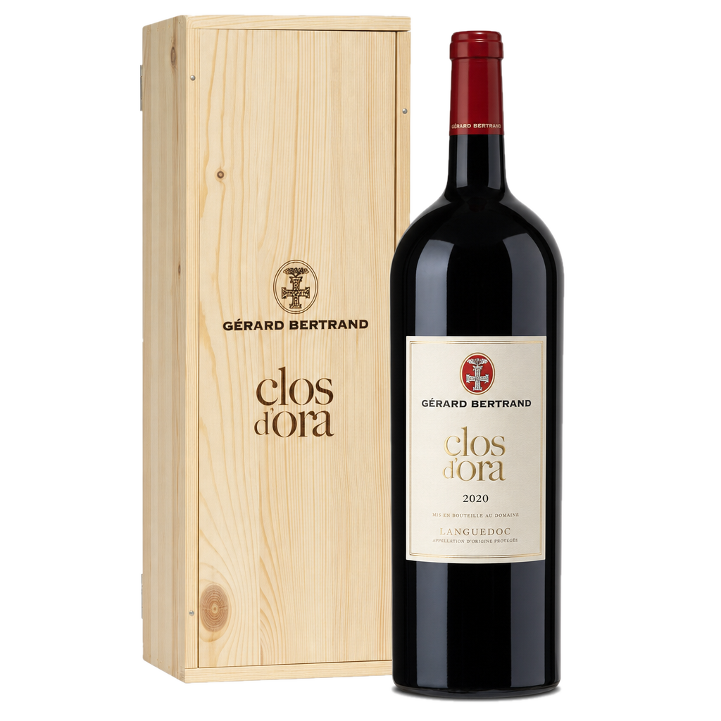 Gérard Bertrand - Clos d'Ora Doppelmagnum in Holzkiste 2020