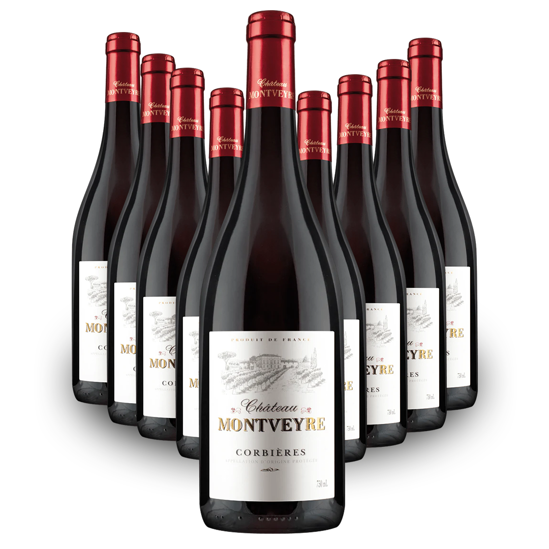 9 lahví Château Montveyre