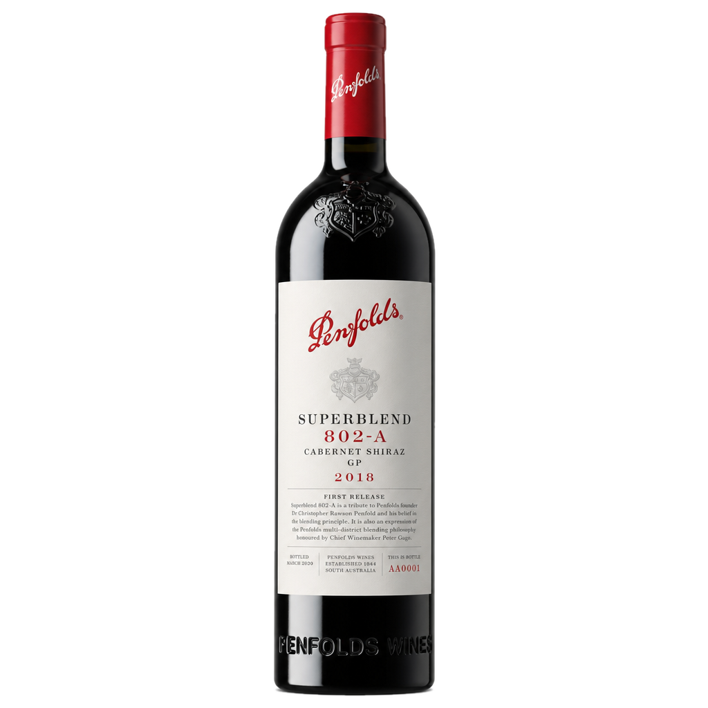 Penfolds - Superblend 802-A Cabernet Shiraz GP 2018
