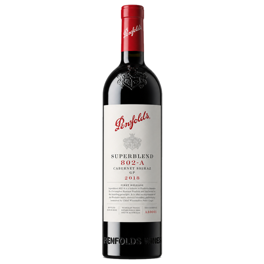 Penfolds - Superblend 802-A Cabernet Shiraz GP 2018