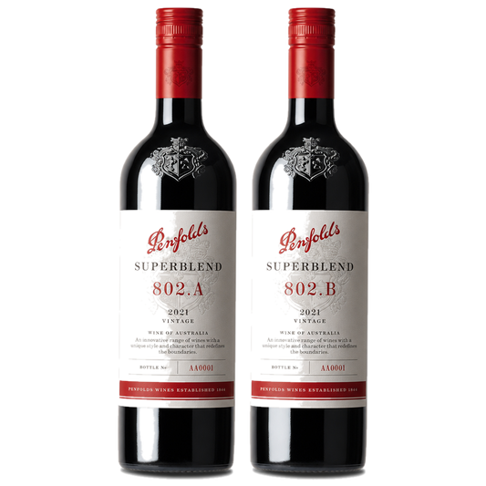 Penfolds - Superblend 802.A & 802.B Dual Pack (2x 0,75l)